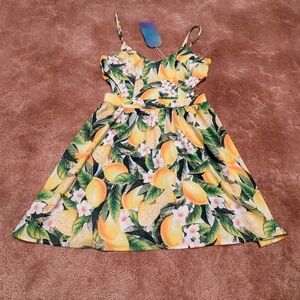 Show Me Your Mumu NWT Lemon Mini Dress - Size XS